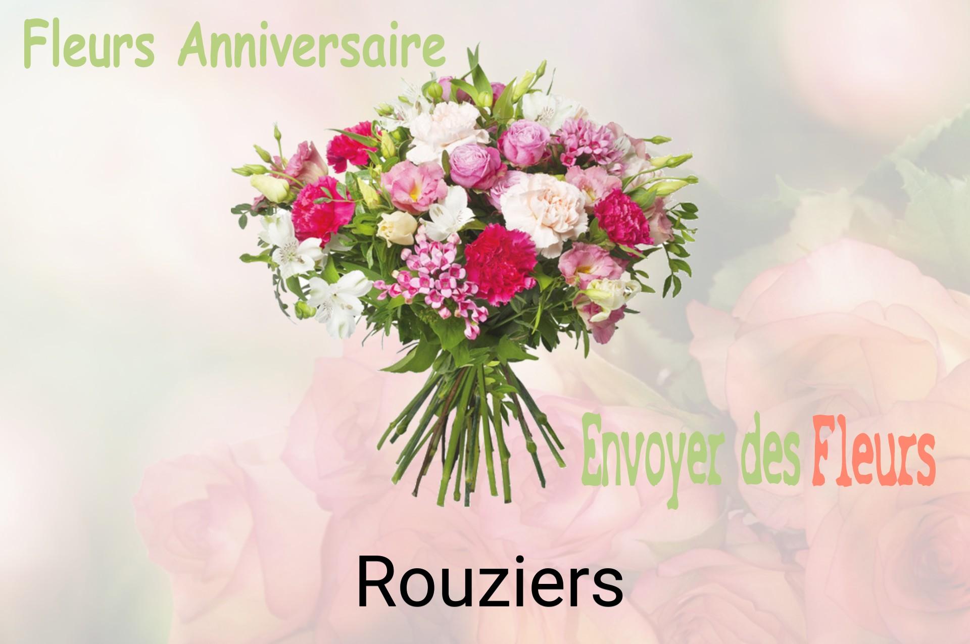 Bouquet de fleurs d’anniversaire livré à Rouziers